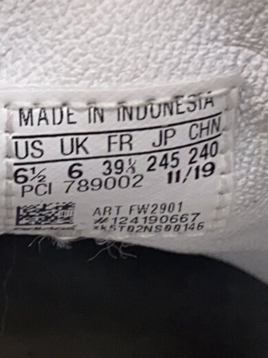 商品画像：ローカットスニーカー/24.5cm/WHT/FW2901// 5