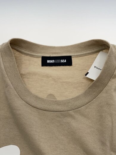 商品画像：Tシャツ/L/コットン/BEG/プリント/wds-itliv-14// 6