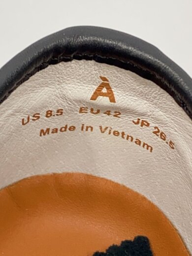 商品画像：ローカットスニーカー/UK8.5/BLK/レザー 5