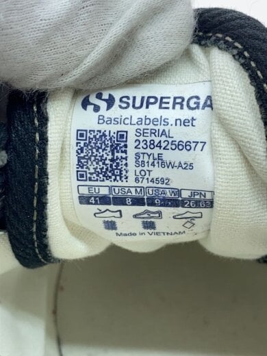 商品画像：ローカットスニーカー/26.5cm/BLK/キャンバス/S81416W-A25 5