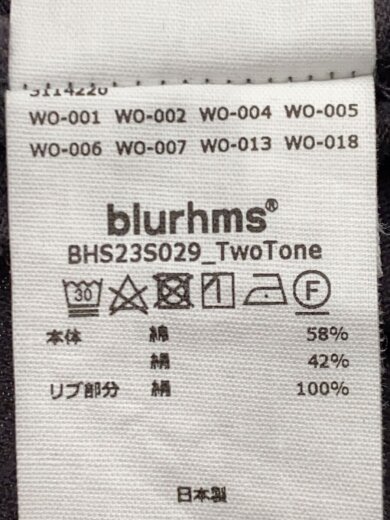 商品画像：7分袖カットソー/3/コットン/GRY/無地/BHS23S029 5