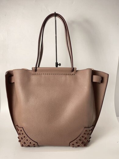 商品画像：トートバッグ/レザー/BRW/無地 3