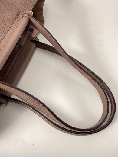 商品画像：トートバッグ/レザー/BRW/無地 8