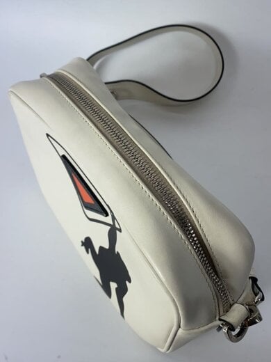 商品画像：モンキー/ショルダーバッグ/レザー/WHT/1BH093 8