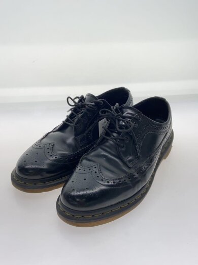 商品画像：BROUGUE SHOE/ドレスシューズ/UK7/BLK/レザー/3989 2