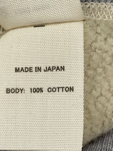 商品画像：スウェット/44/コットン/GRY// 4