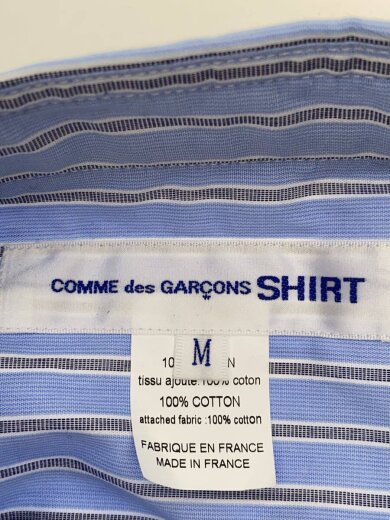 商品画像：長袖シャツ/M/コットン/BLU/チェック/FP-B026 3