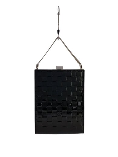 商品画像：アンジュGM_ダミエ・ヴェルニ/エナメル/BLK/総柄 1