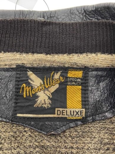 商品画像：70s～80s/レザージャケット・ブルゾン/--/レザー/BLK/無地 3