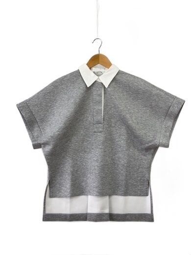 画像：ADORE24SS/エアーダンボールカットソー/ポロシャツ/38/ポリエステル/GRY/531-41604191
