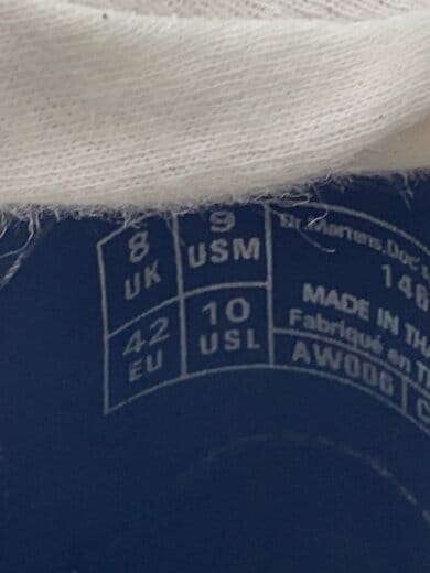 商品画像：シューズ/UK8/BLK/レザー/1461 5