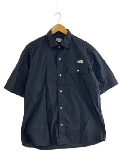 商品画像：S/S NUPTSE SHIRT_ショートスリーブヌプシシャツ/L/ナイロン/BLK 1