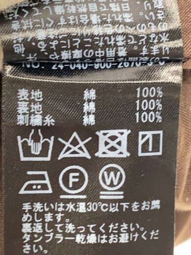 商品画像：24SS/レースオールインワン/38/コットン/BRW/24-040-900-2670-3-0 5