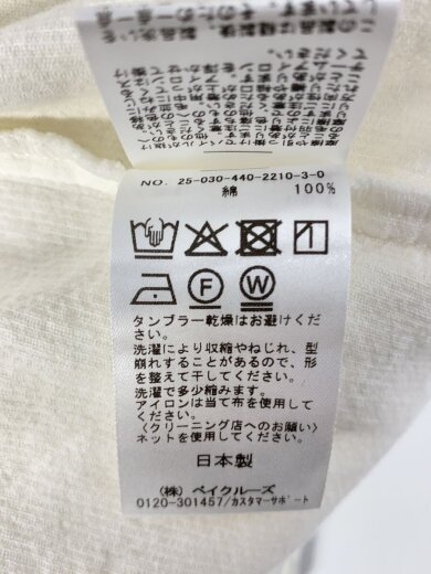 商品画像：25AW/16Wコールサックパンツ/コーデュロイ/WHT/25-030-440-2210-3-0// 6