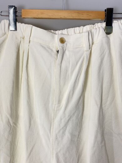 商品画像：25AW/16Wコールサックパンツ/コーデュロイ/WHT/25-030-440-2210-3-0// 8