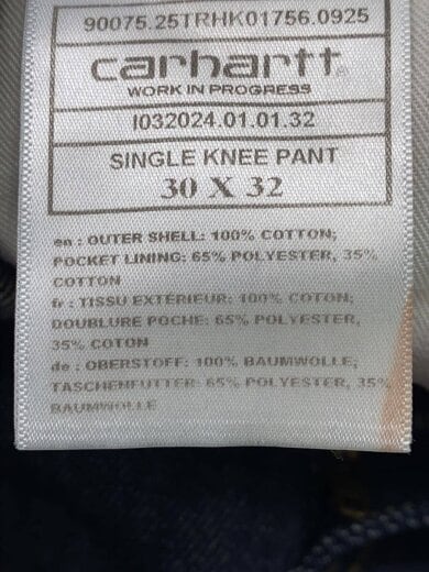 商品画像：SINGLE KNEE PANT/ボトム/30/デニム/BLU/無地/I032024// 5