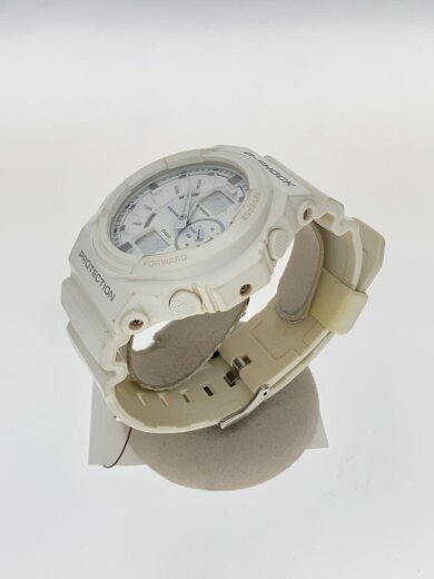 商品画像：クォーツ腕時計・G-SHOCK/デジアナ/ラバー/WHT/WHT// 2