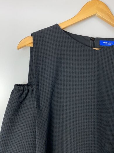 商品画像：ノースリーブワンピース/38/ポリエステル/BLK/55J19-337-09 7