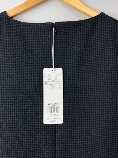 商品画像：ノースリーブワンピース/38/ポリエステル/BLK/55J19-337-09 9