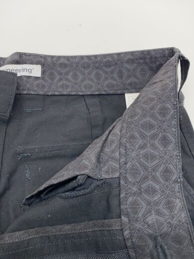商品画像：Contrasted WIDE CARGO PANTS/カーゴパンツ/1/コットン/BLK/無地/WM19734// 3