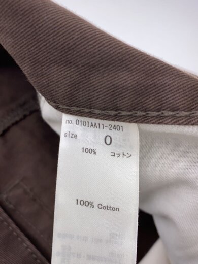 商品画像：25AW/CROSS CHINO WIDE STRAIGHT/O/コットン/BRW/010iaa11-2401// 5