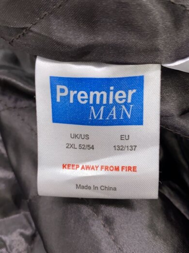 商品画像：premier man/オイルド/コート/XXL/レザー/BRW// 4