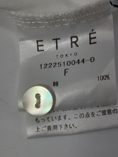 商品画像：キャンディースリーブタックシャツ/長袖ブラウス/FREE/コットン/WHT/無地/1222510044-0// 3