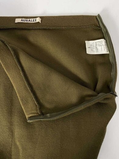 商品画像：MILANO RIB KNIT SKIRT/スカート/1/コットン/KHK/無地/A6SS03MR 3