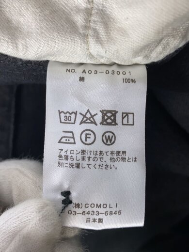 商品画像：24AW/デニムベルテッドパン/ボトム/3/コットン/BLK/A03-03001// 6