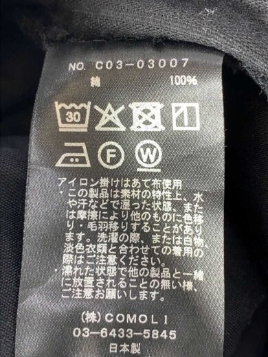 商品画像：25AW/コーデユロイドローストリング/ボトム/3/コーデュロイ/BLK/C03-03007 5