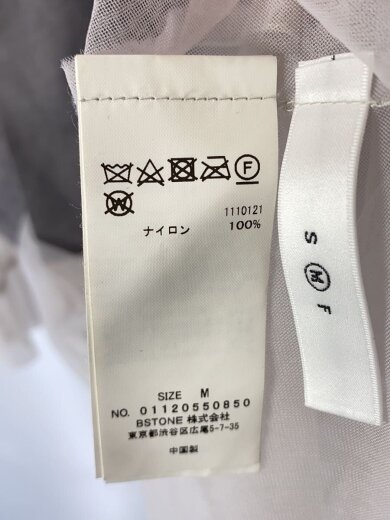 商品画像：レイヤードチュールベストドレス/M/ポリエステル/GRY/01120550850 5