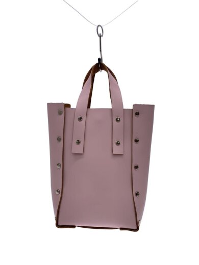 商品画像：assemble hand bag/スタッズ/ハンドバッグ/レザー/PNK/無地// 1