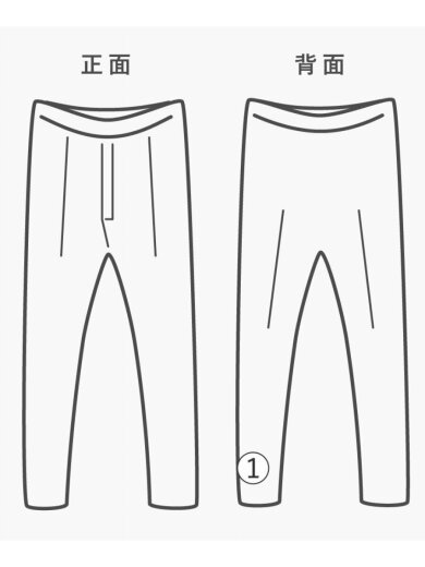 商品画像：5 STRIPE ELASTIC DENIM/ボトム/26/--/BLK/無地// 6