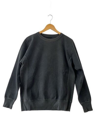 商品画像：SUPER MILLED SWEAT P/O/スウェット/3/コットン/BLK/無地/A8AP01SM// 1
