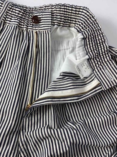商品画像：STRIPES CIRCUS PANTS/ボトム/0/コットン/WHT/ストライプ/A12108-4 3