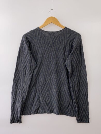 商品画像：内タグ取れかけ/ニット・セーター(薄手)/50/GRY/総柄/5152MM5140M// 2