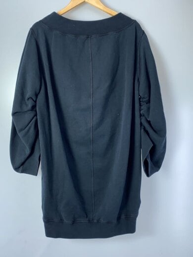 商品画像：長袖ワンピース/XXS/コットン/BLK/無地/S75CV0189 S25030 2