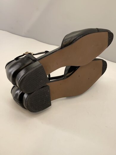 商品画像：Tストラップセパレートパンプス/23cm/BLK/レザー 6