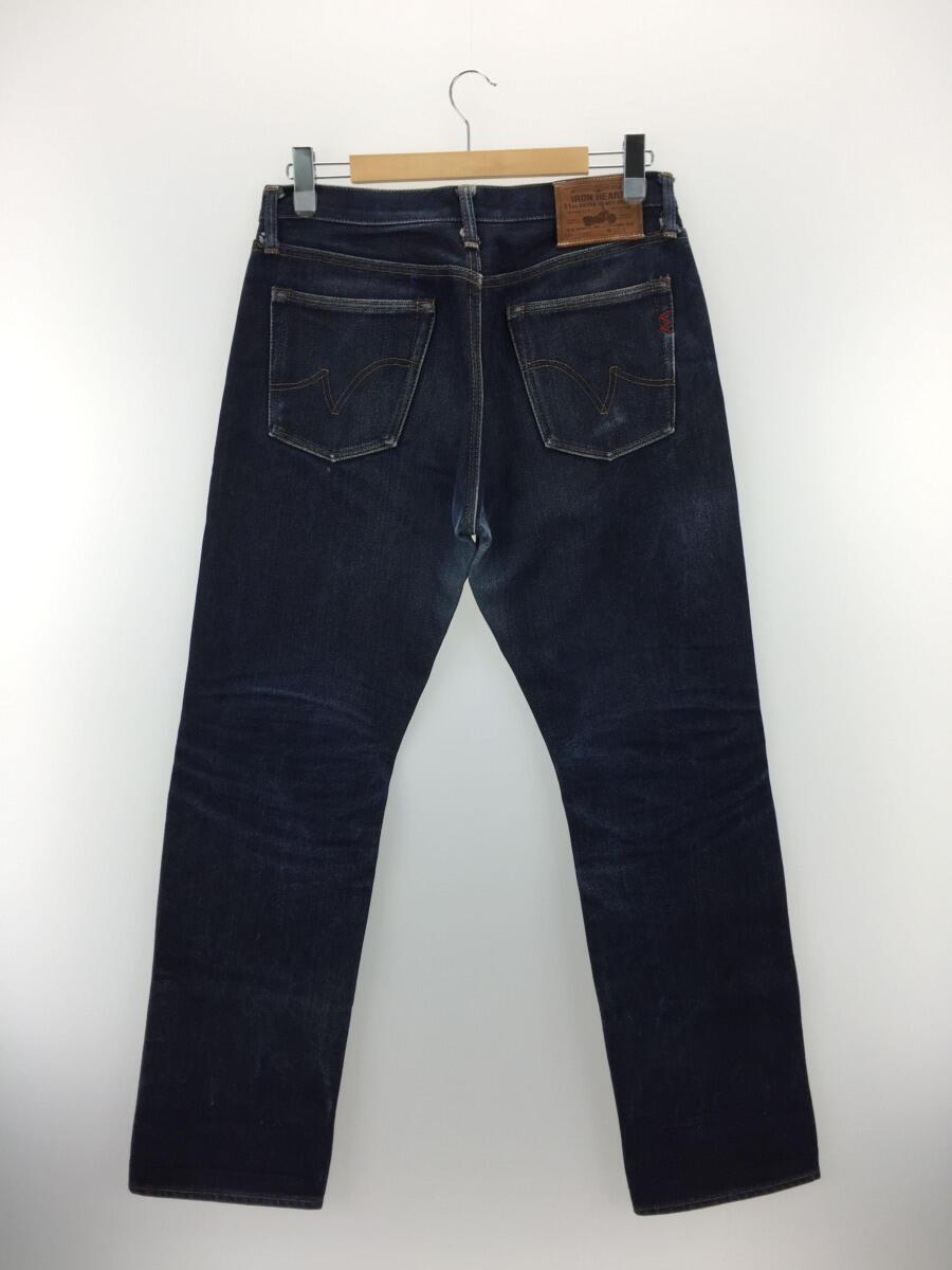 Iron Heart 634Z Straight Leg Jeans – 21oz Extra Heavy Denim, Zipper Fly, One-Wash, Made In Japan