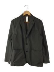 ジャケット/M/ポリエステル/GRY/無地/D0448FJ