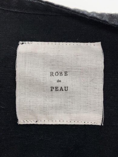 商品画像：長袖ワンピース/FREE/コットン/BLK/色褪せ有 3