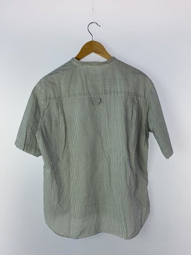商品画像：COTTON LINEN STRIPE/半袖シャツ/2/コットン/WHT/ストライプ/595-2152505 2