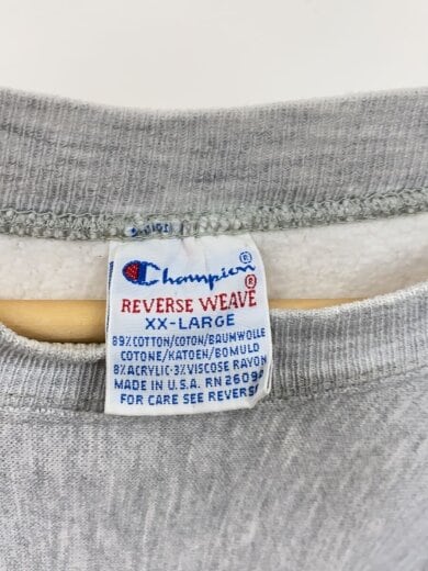 商品画像：リバースウィーブ/スウェット/XXL/コットン/GRY/プリント 3