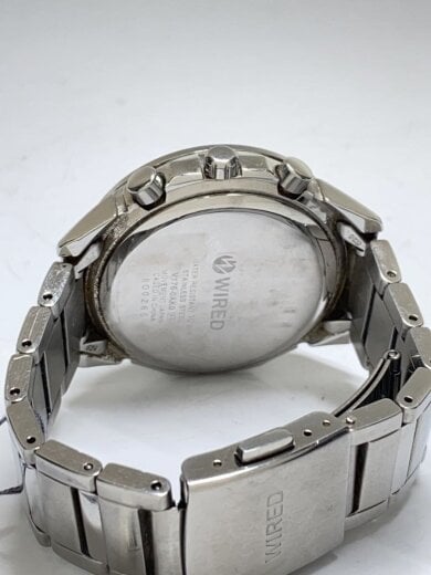 商品画像：クォーツ腕時計/アナログ/ステンレス/BLU/SLV/SS/V176-0AK0 3