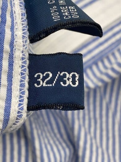 商品画像：ボトム/32/コットン/BLU/ストライプ 5