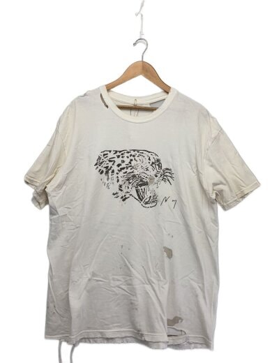 商品画像：Tシャツ/one/コットン/WHT/プリント/ANC-CT25// 1