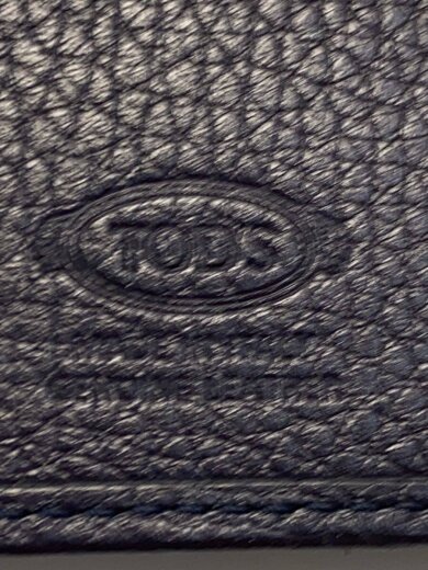 商品画像：2つ折り財布/レザー/BLK/メンズ 3