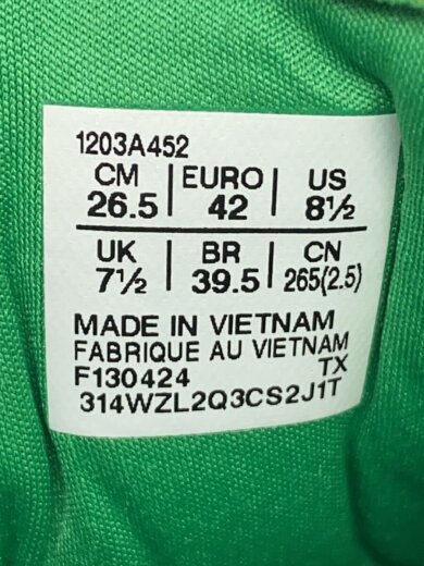 商品画像：ローカットスニーカー/26.5cm/GRN/スウェード/F130424 5