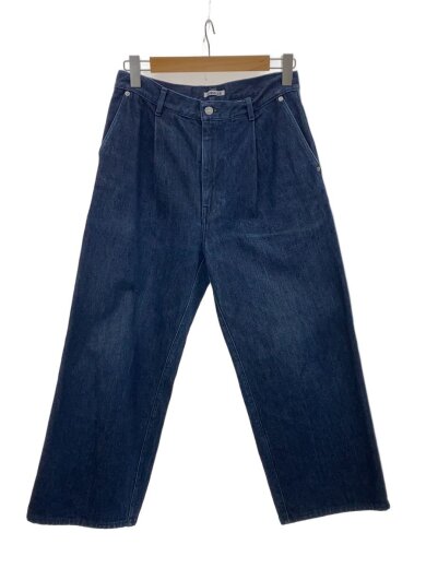 商品画像：HARD TWIST DENIM WIDE SLACKS/4/デニム/IDG/無地/A20AP02DM 1