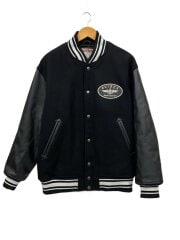 SIGNATURE VARSITY JACKET/スタジャン/L/ポリエステル/BLK/783-3952013